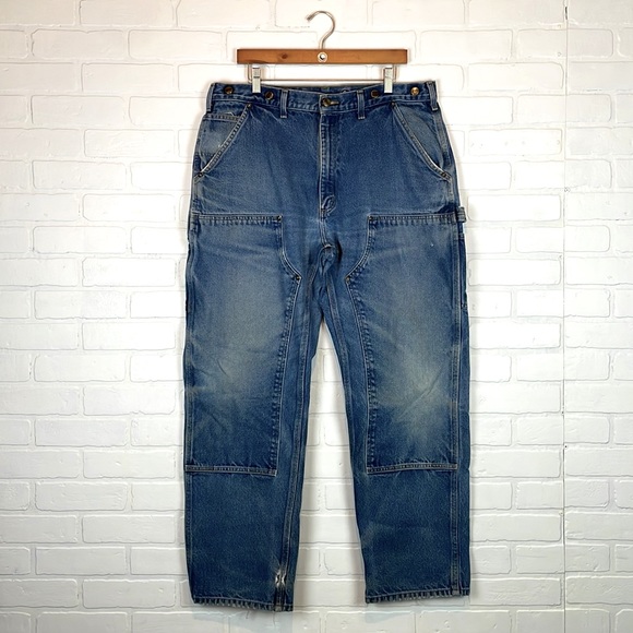 Carhartt Other - Carhartt Double Knee Workwear Straight Leg Cargo Jeans 38